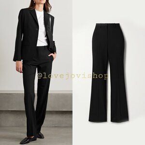 NWT! Theory Lauren Taylor Pants | Black Straight Leg | Sleek, Editorial, Precisi